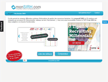 Tablet Screenshot of monsirh.com